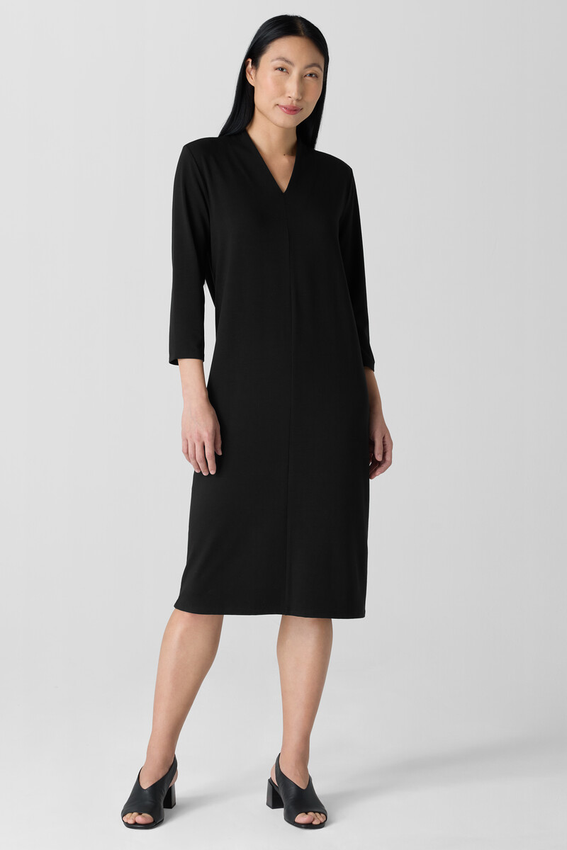 Stretch Jersey Knit Oval Dress Stretch Jersey Knit Oval Dress