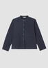 Organic Cotton Pucker Shirt Jacket