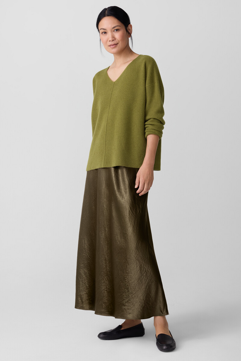 Italian Cashmere V-Neck Top Italian Cashmere V-Neck Top