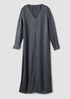 Dimensional Silk Jacquard Oval Dress