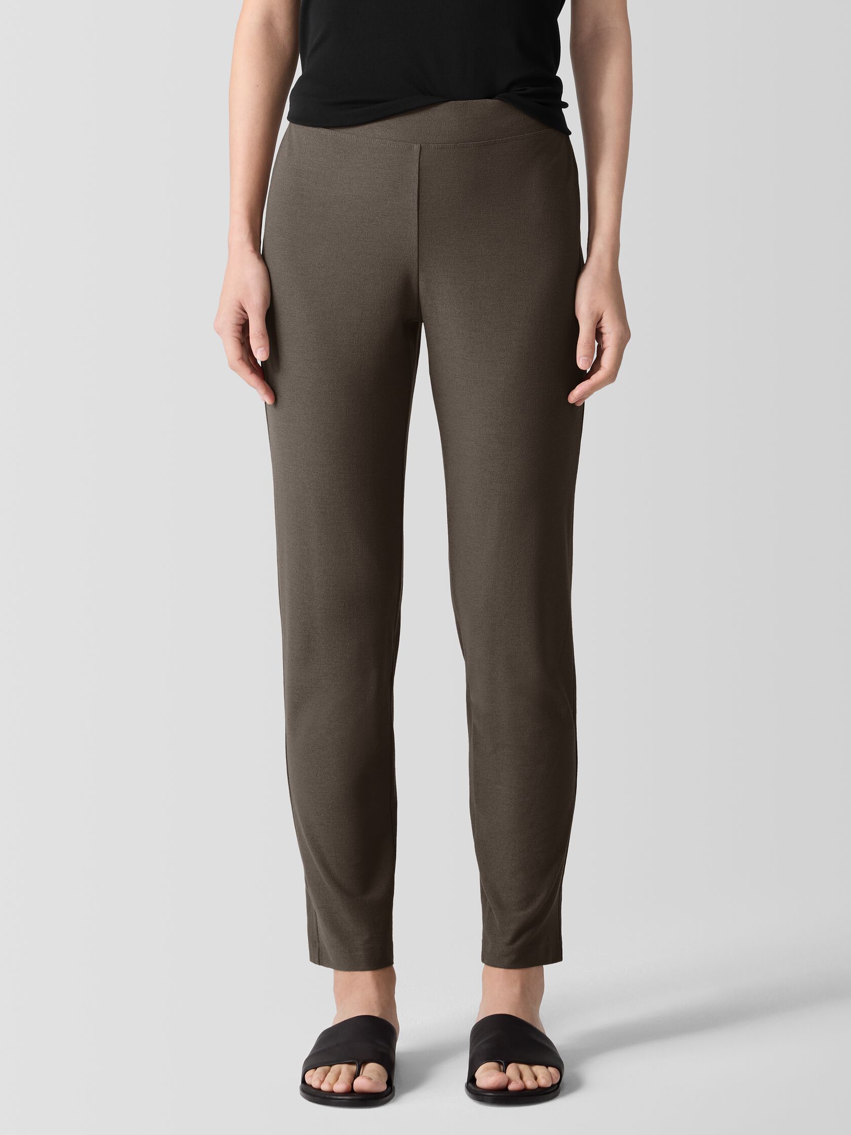 Washable Stretch Crepe Pant
