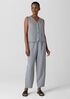 Linen Silk Twill Vest