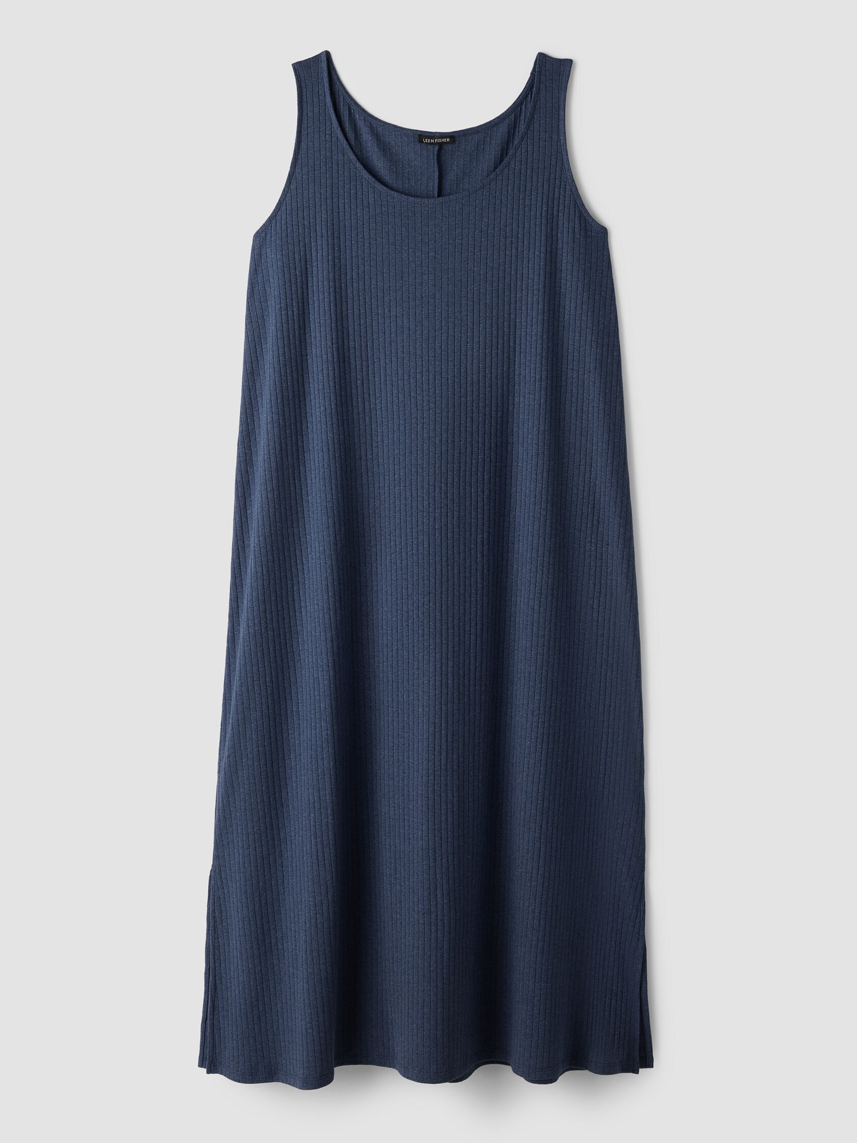 Organic Cotton Rib Tank Sleep Dress