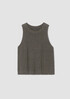 Cotton Fluff Crew Neck Top