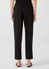 Silk Georgette Crepe Pleated Pant