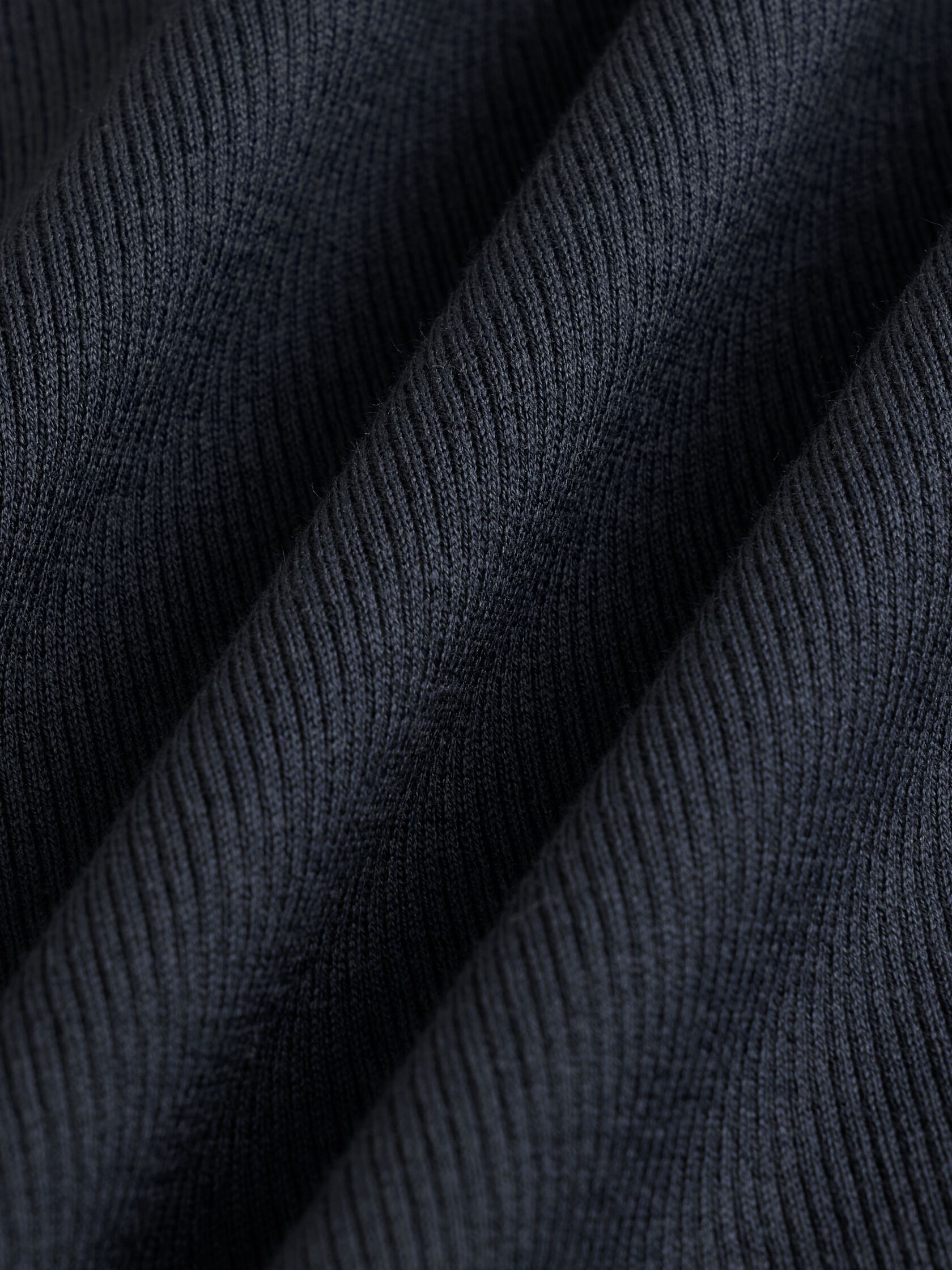 Organic Cotton Stretch Rib Crew Neck Tee