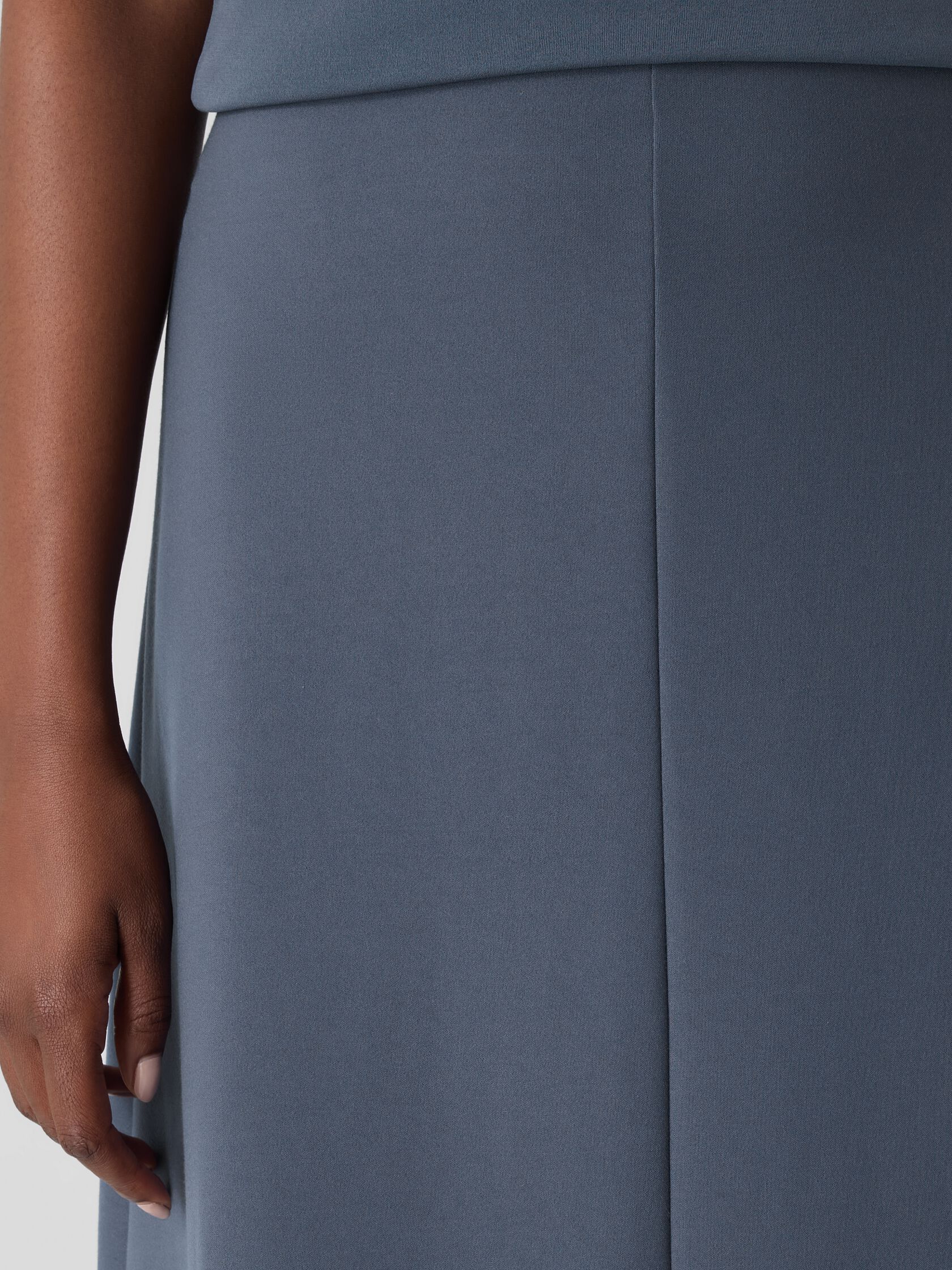 Lightweight Ponte A-Line Skirt