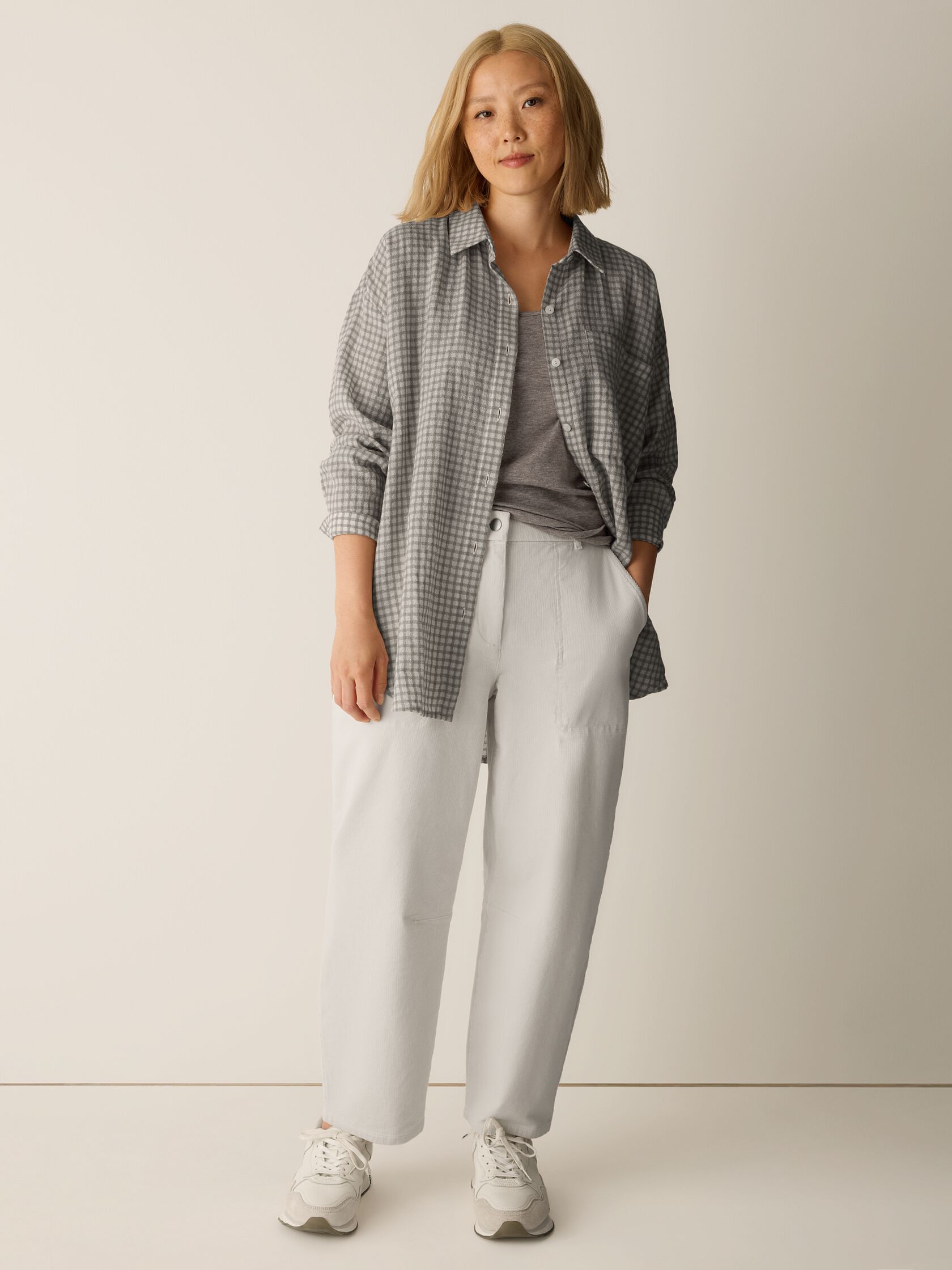 Organic Cotton Stretch Corduroy Arch Pant