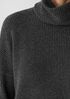 Recycled Wool Cashmere Turtleneck Top