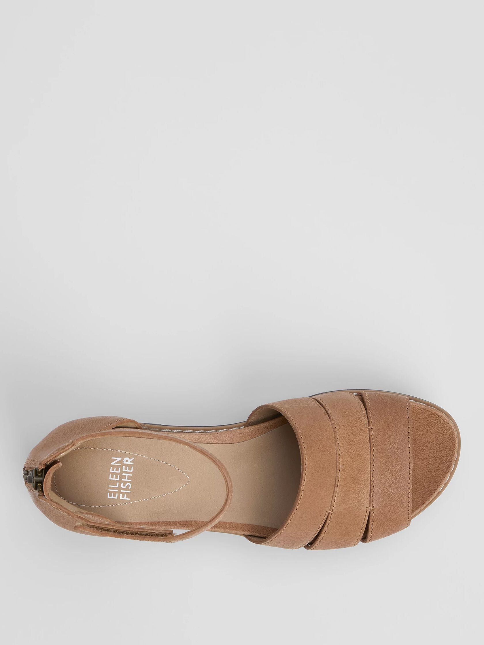 Heir Tumbled Leather Wedge Sandal