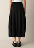 Felted Wool Jersey Lantern Skirt in Regenerative Wool