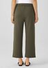 Lightweight Organic Cotton Terry Straight Pant