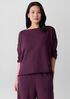 Lightweight Organic Cotton Terry Box-Top
