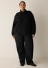Italian Cashmere Turtleneck Top