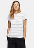 Organic Linen Jersey Striped Tee