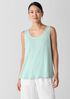 Organic Linen Jersey Scoop Neck Tank