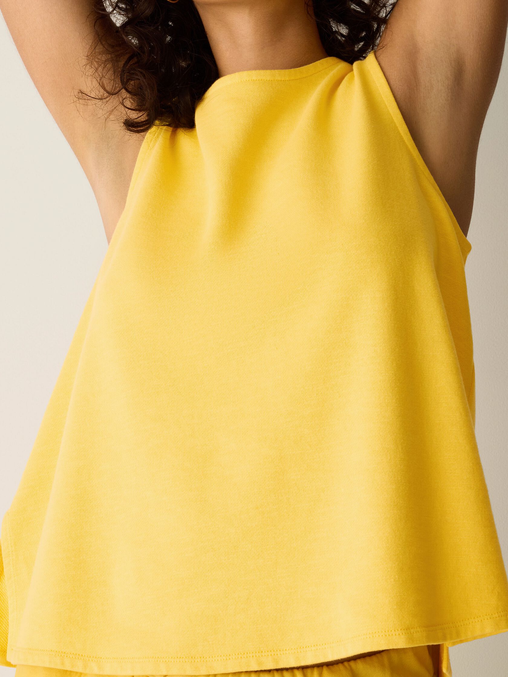 Garment-Dyed Organic Cotton Terry Shell