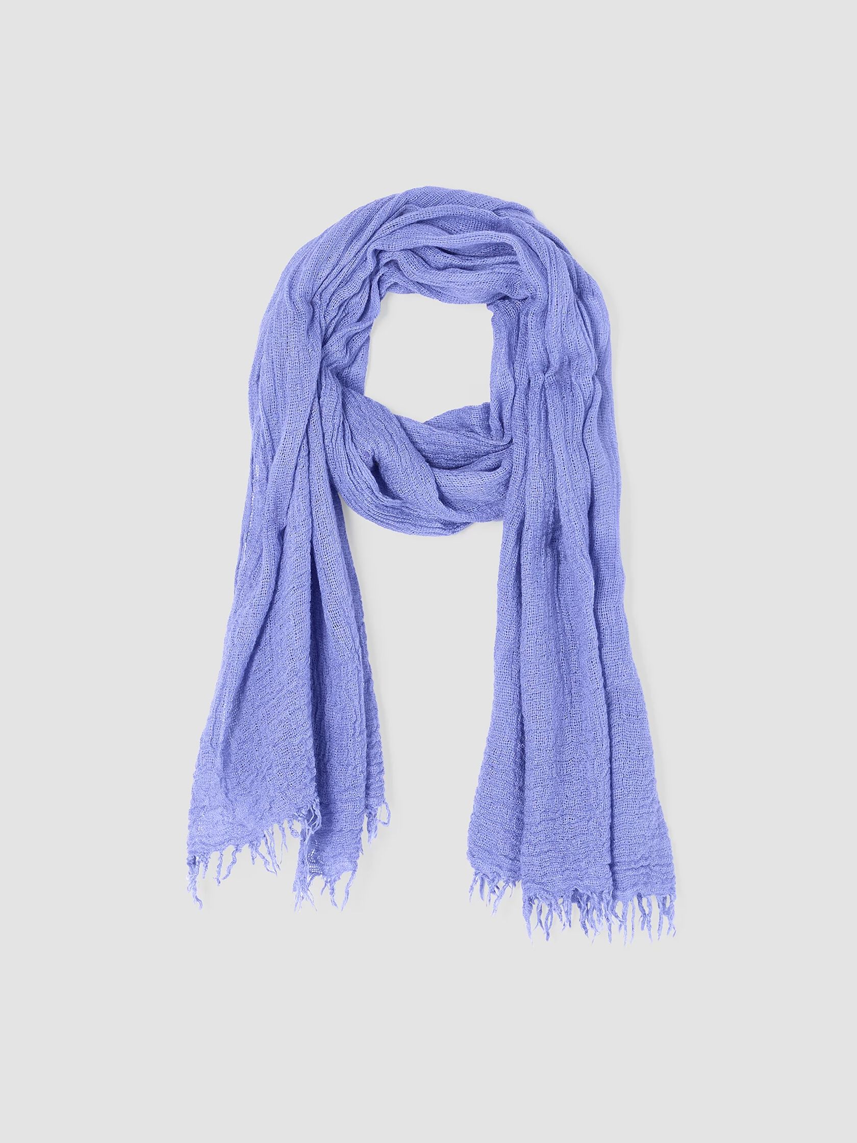 Cozy Crinkle Gauze Scarf
