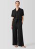 Organic Cotton Interlock Wide-Leg Sleep Pant