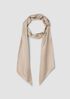 Lightweight Satin Shimmer Double Tie Scarf