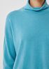 Italian Cashmere Scrunch Neck Top