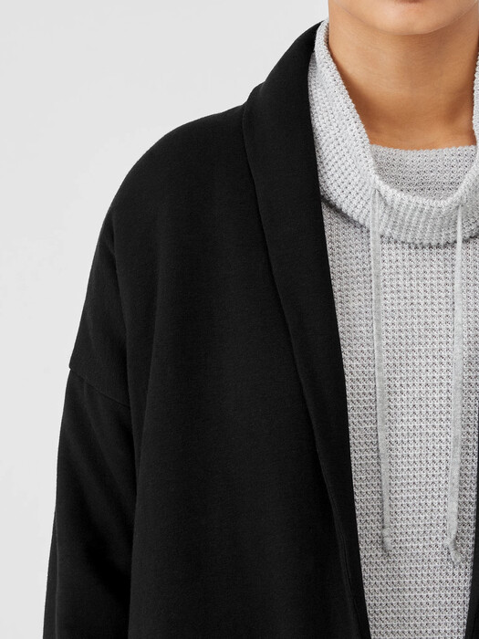 Cozy Brushed Terry Hug Padded Coat