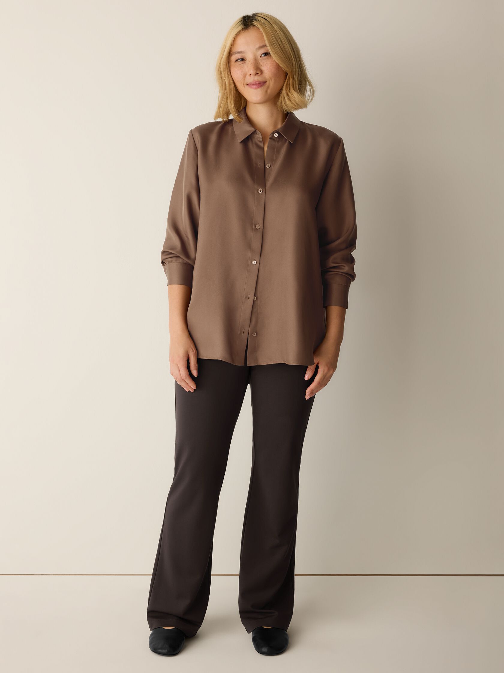 Extra-Fine Ponte Kick Pant