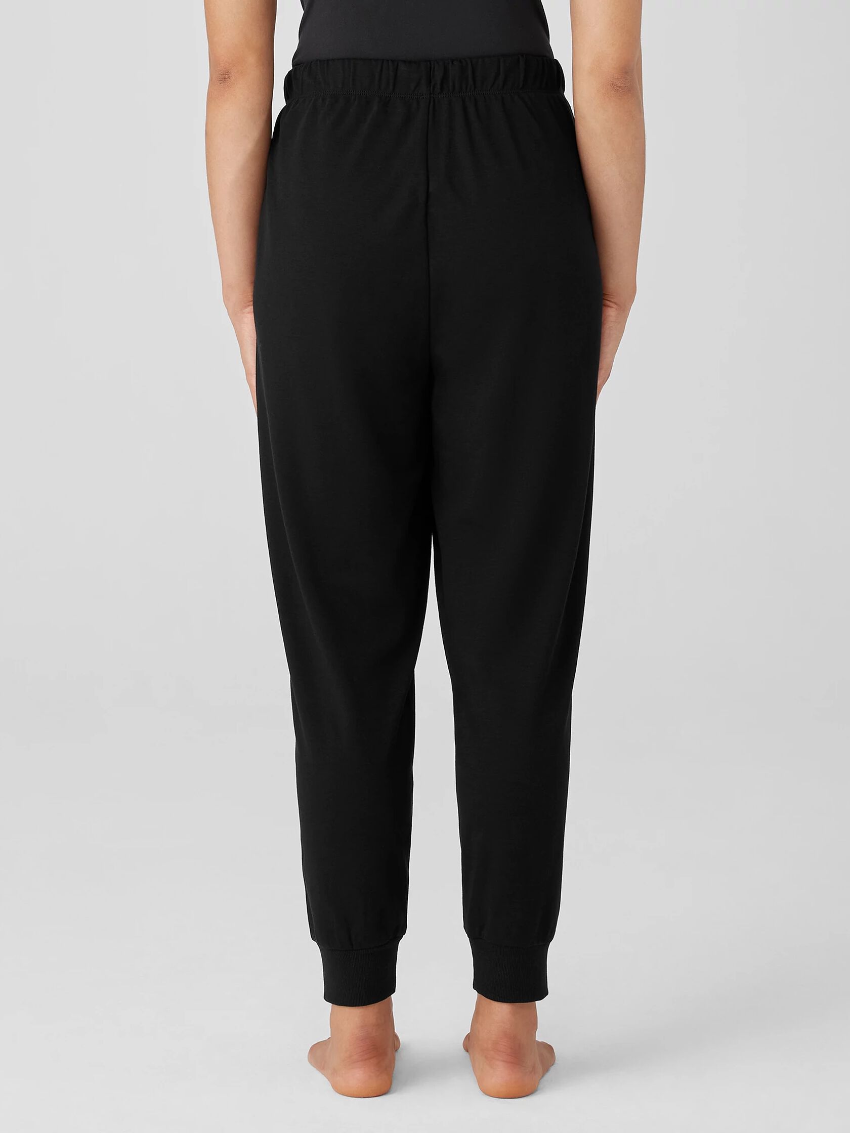 Organic Cotton Interlock Jogger Sleep Pant