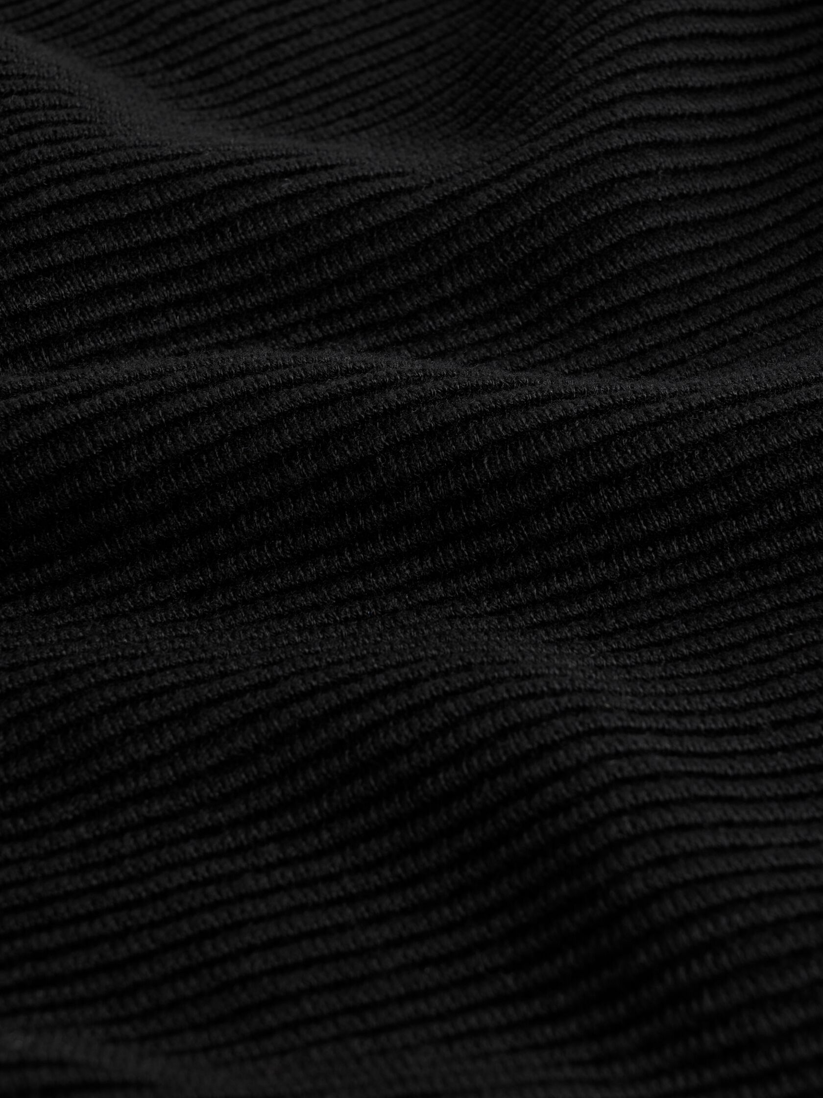 Peruvian Cotton Blend Funnel Neck Top