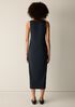 Stretch Jersey Knit Scoop Neck Dress