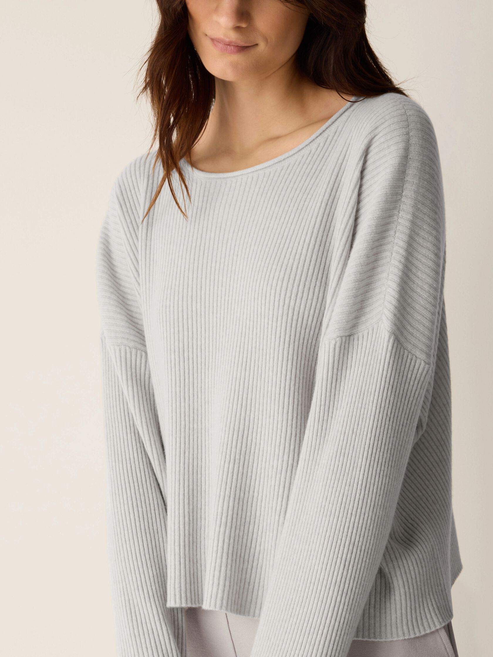 Italian Cashmere Crew Neck Top