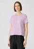 Organic Cotton Slub V-Neck Tee
