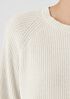 Organic Cotton Chenille Crew Neck Top