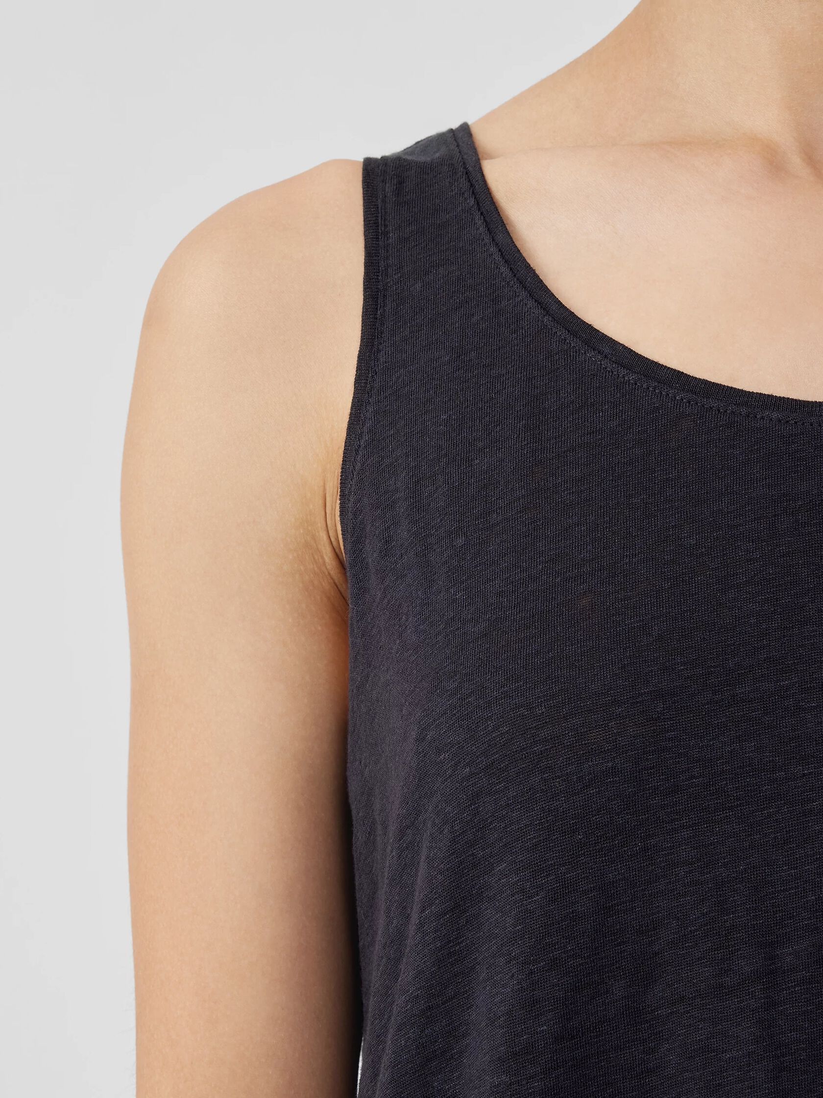 Organic Linen Jersey Tank