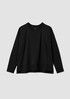 Traceable Organic Cotton Jersey Crew NeckTop