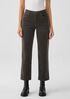 Organic Cotton Stretch Corduroy Straight Pant
