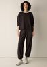 Waffle Cotton Blend Doubleknit Box-Top