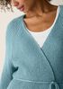 Peruvian Cotton Cloud V-Neck Cardigan
