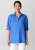 Organic Handkerchief Linen Classic Collar Shirt