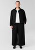 Silk Linen Box Stand Collar Jacket