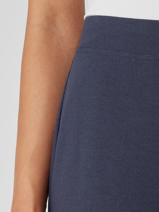 Washable Stretch Crepe Slim Pant