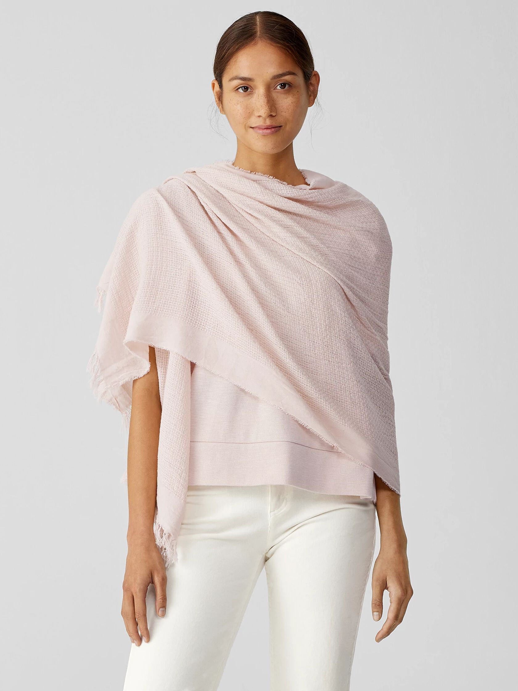 Organic Cotton Open Weave Scarf