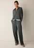 Cozy Brushed Terry Hug&nbsp;Straight Pant