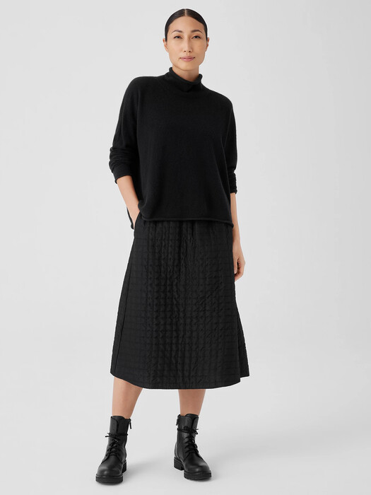 Italian Cashmere Turtleneck Top