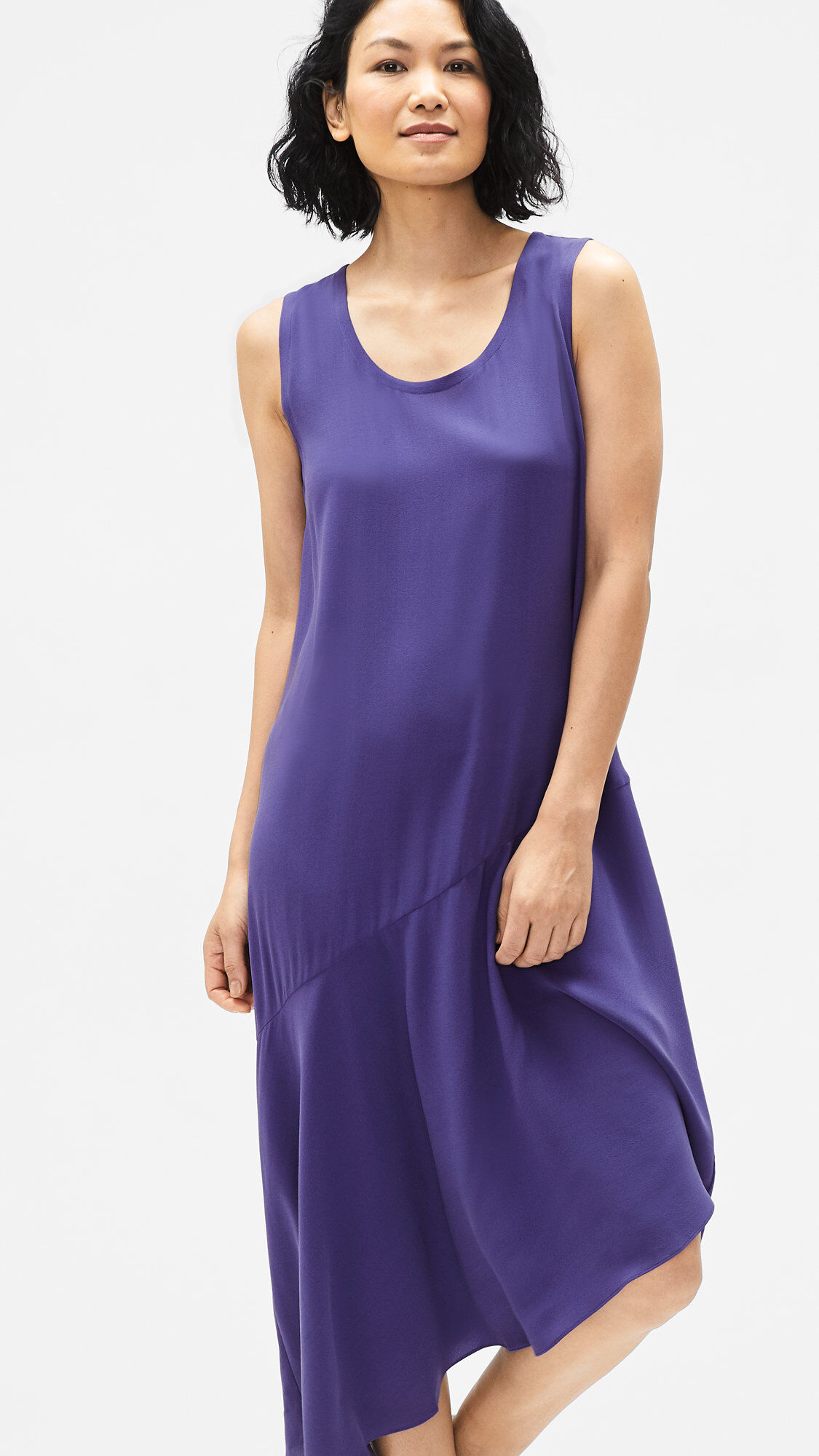 Eileen fisher 2025 asymmetrical dress