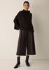 Cashmere Silk Bliss Funnel Neck Poncho