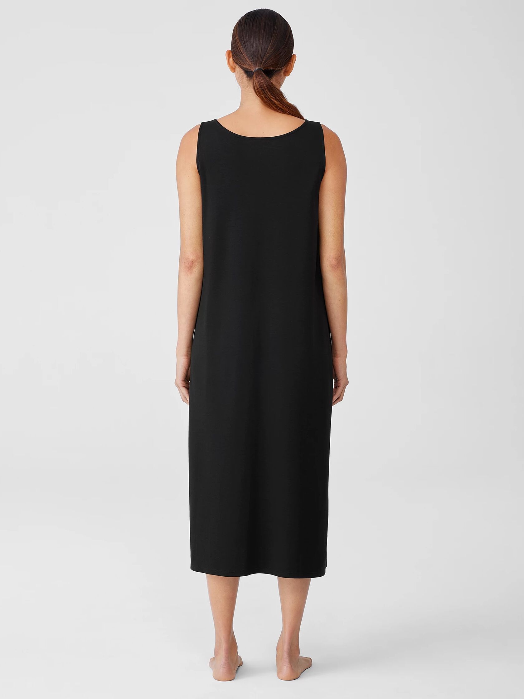 Cozy Organic Cotton Interlock Tank Dress