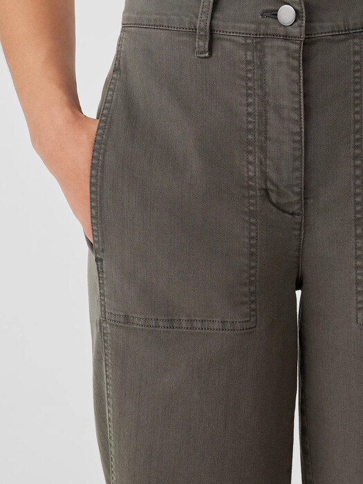 Organic Cotton Denim Lantern Jean