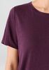 Organic Linen Jersey Crew Neck Tee