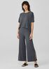 Fine Jersey Pant with Slits